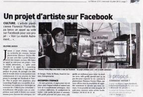 Street art project in local news
